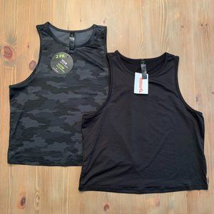 Set of 2 Athletic Tops